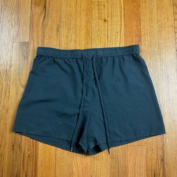 🪦 JAMES PERSE Classic Sweatshort Gray Size 0 - Picture 1 of 8